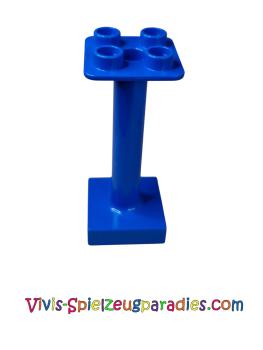Lego Duplo Stützsäule  2 x 2 x 4 Rund (93353) Blau